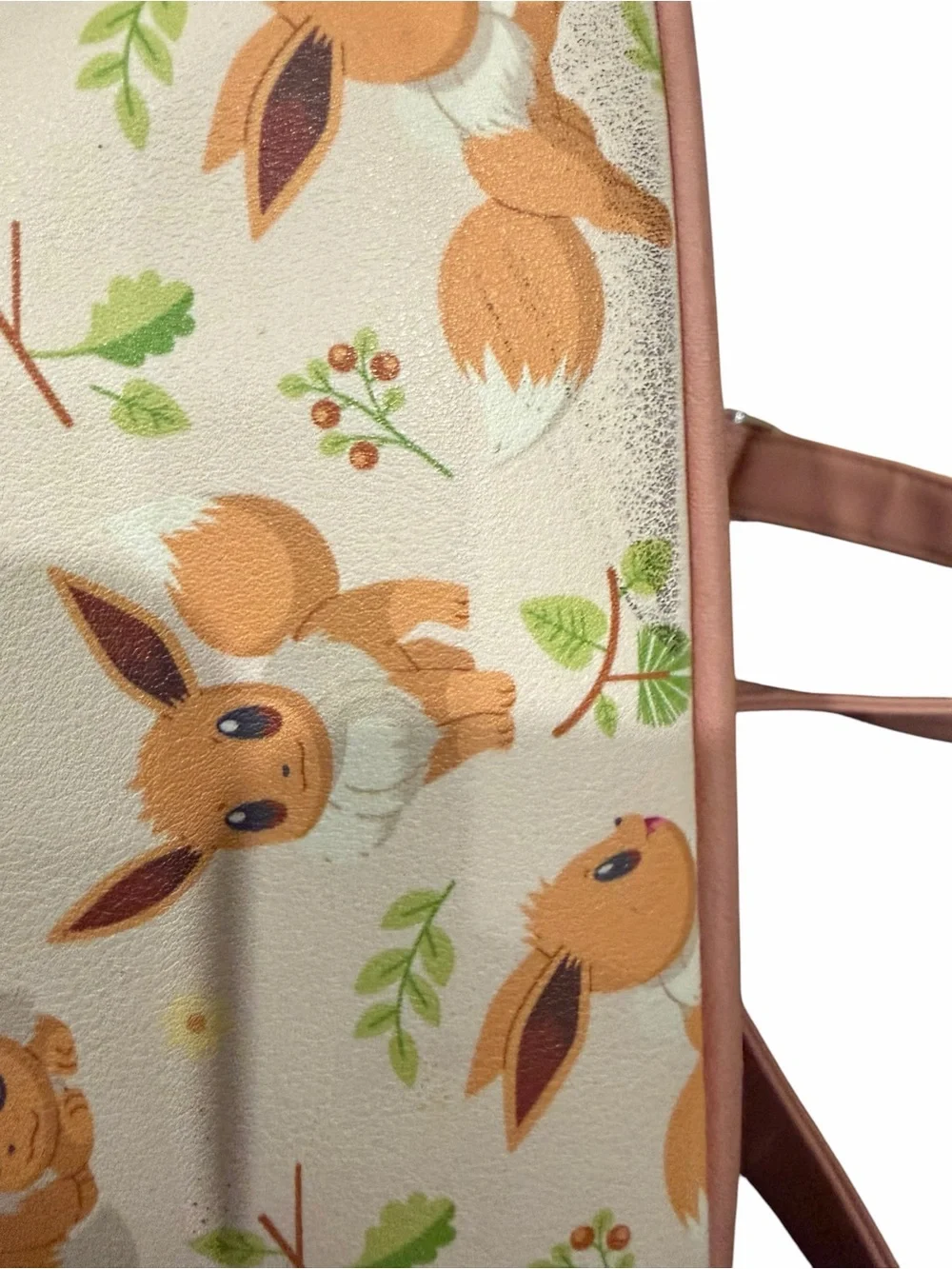 Pokémon Loungefly Eevee Poses Branches all over Mini Backpack